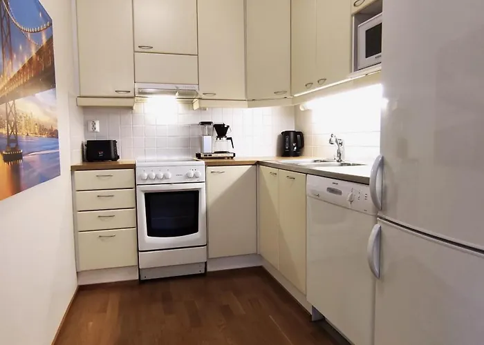 Tyylikaes Asunto Keskustassa Апартаменты Оулу