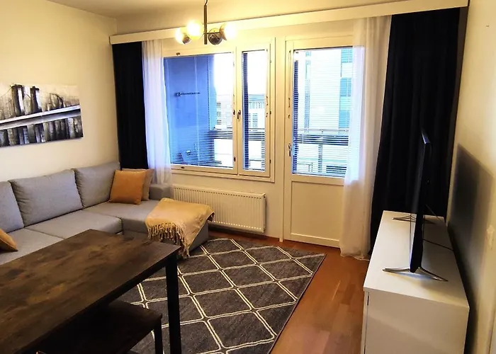 Tyylikaes Asunto Keskustassa Апартаменты